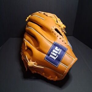 Spalding Softball Glove 429353 Lite Beer Branded RHT Brown Rare Model NWOT